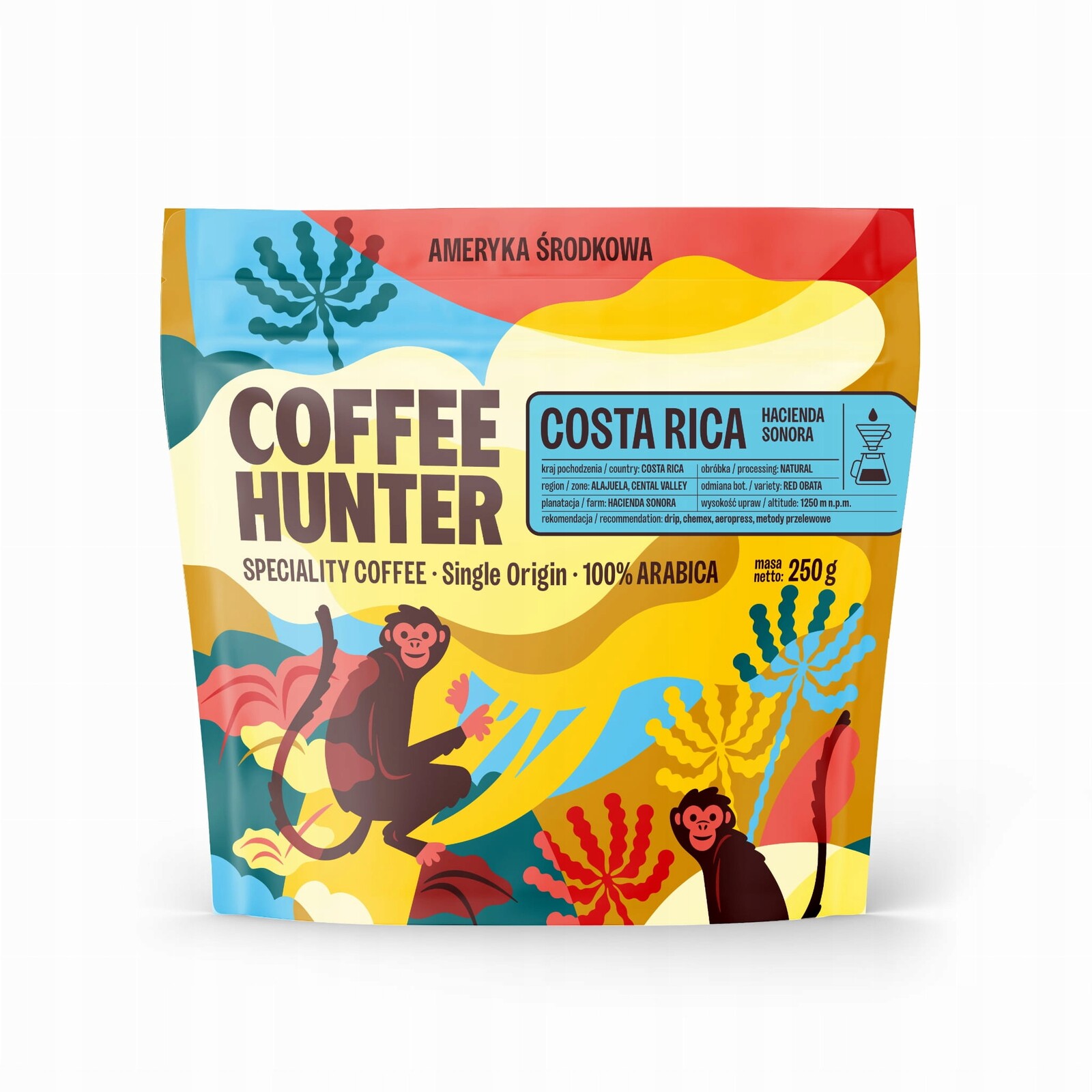 Costa Rica Hacienda Sonora Red Obata (Káva Specialty) 250 g