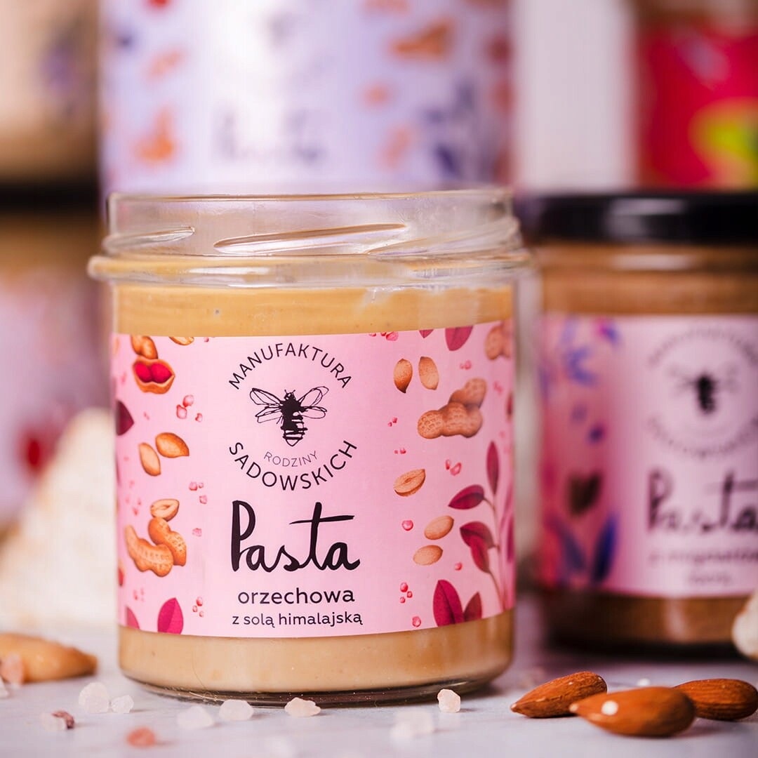 3x Pasieki Rodziny Sadowskich Ořechová pasta se solí 300 g