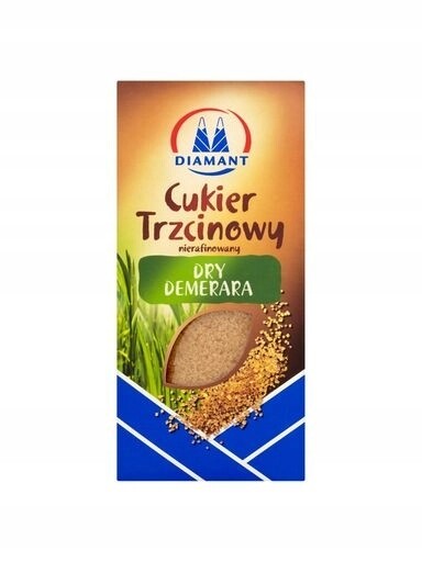 9 x Diamant Dry Demerara Cukr třtinový nerafinovaný 500 g