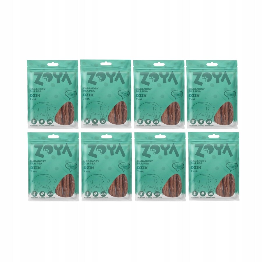 Psí pamlsek Zoya Kabanos z divočáka 8x7ks