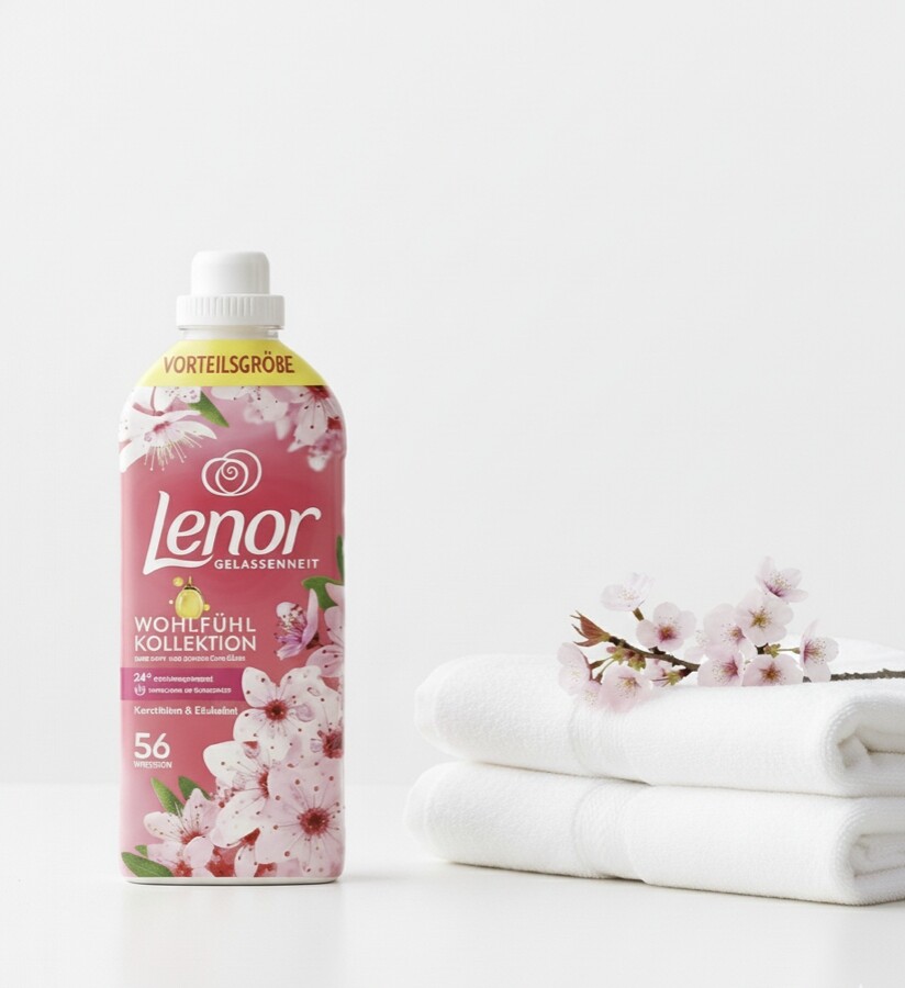 Lenor 1,4 l tekutá aviváž Kirschblute&Edelsalbei 56 pr