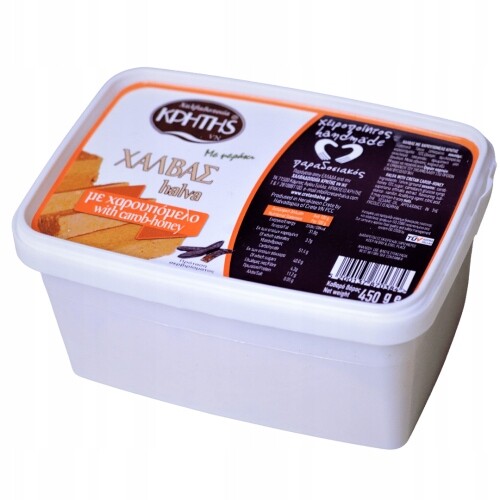 Cretan Halva Chalva s karobovým medem 450 g