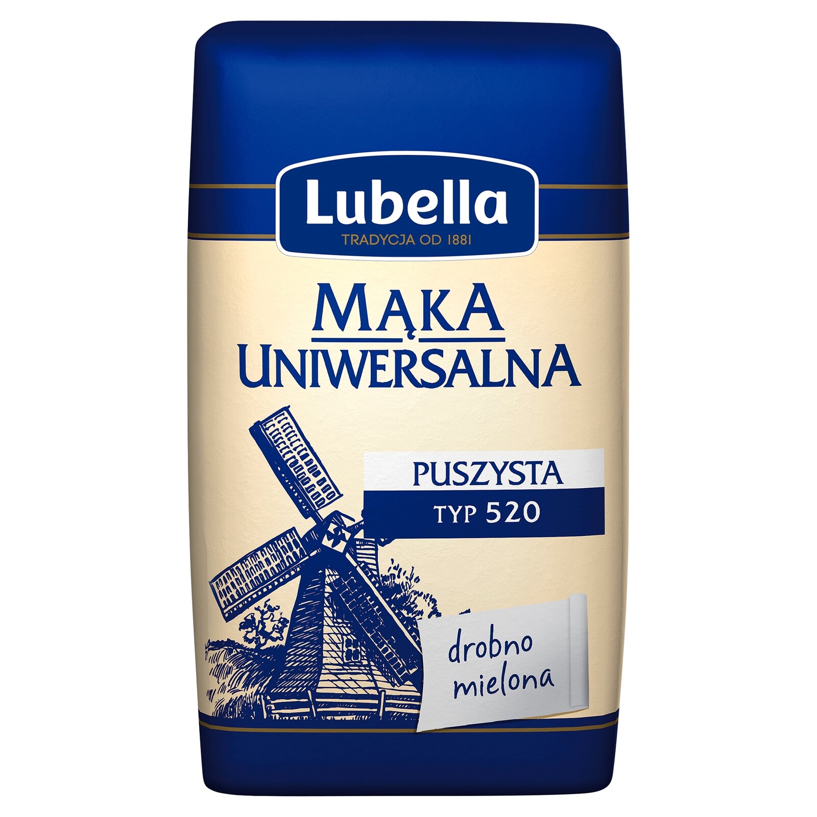 10x Lubella Univerzální nadýchaná mouka typ 520 1 kg