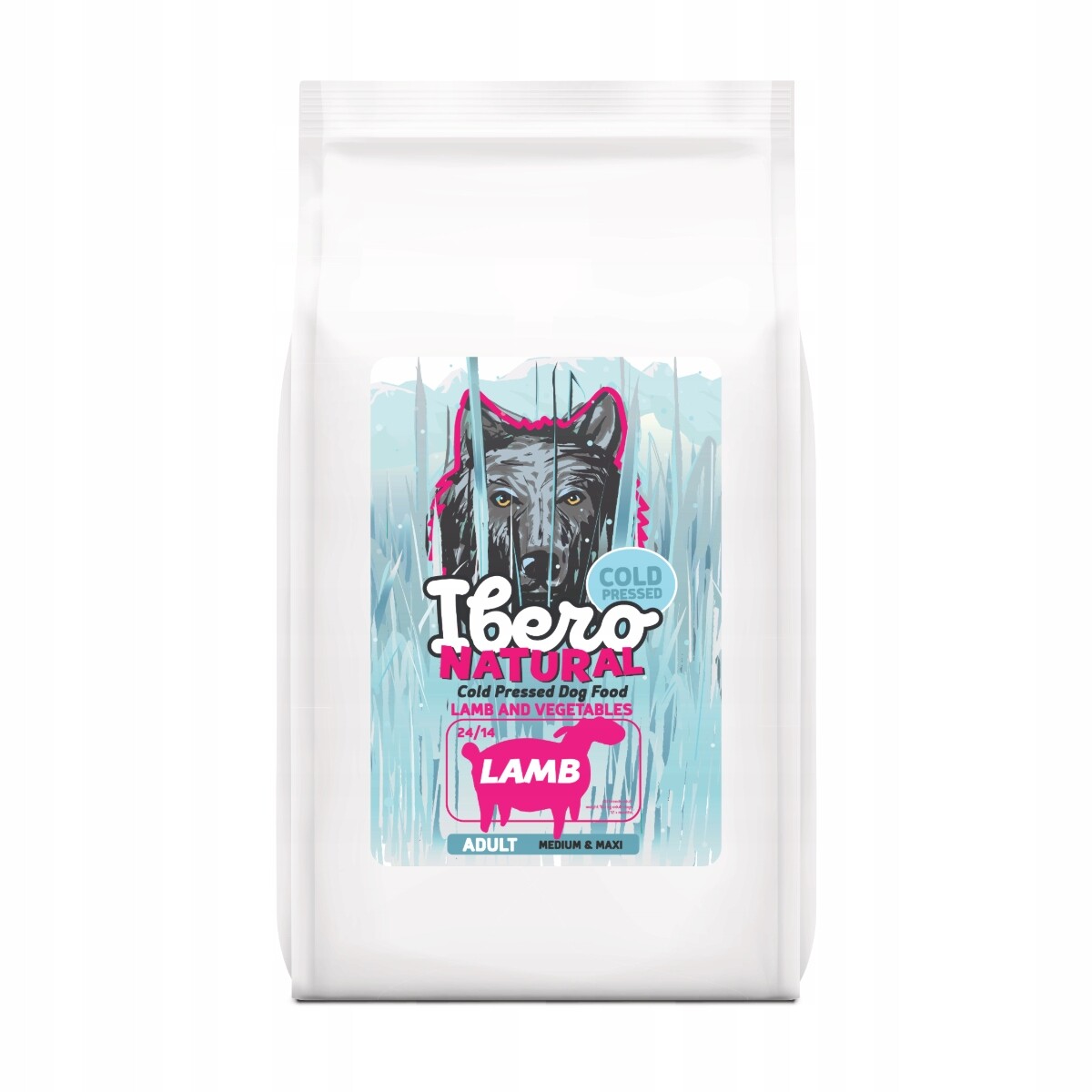 Ibero Cold Press Dog Adult Medium/Large Jehněčí 12 kg 3 kg