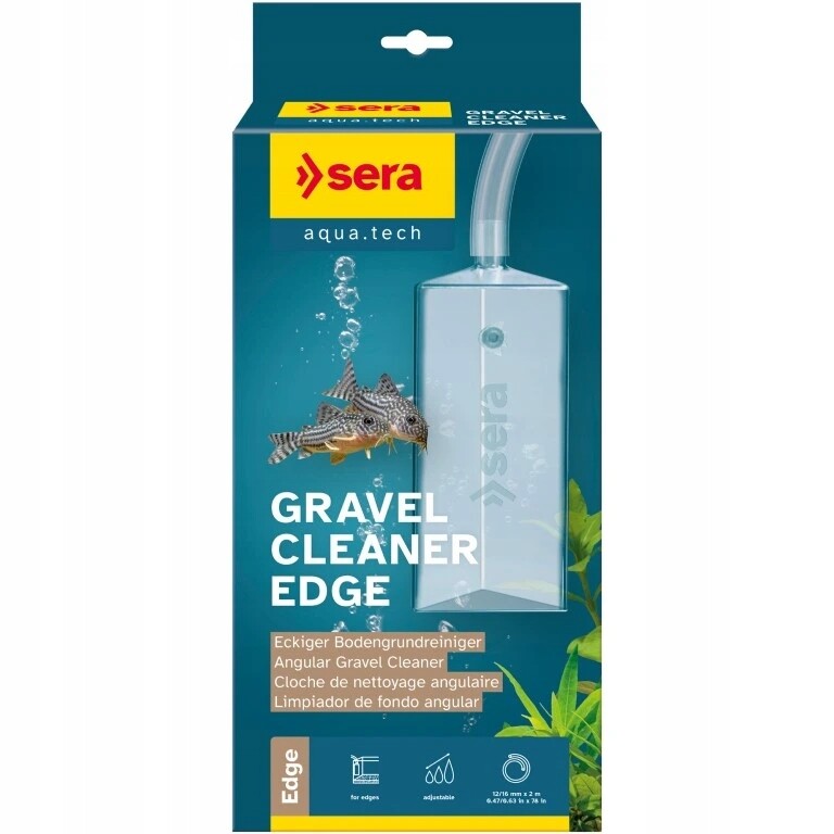 Sera Gravel Cleaner Edge – trojúhelníkový odmulčovač do akvária