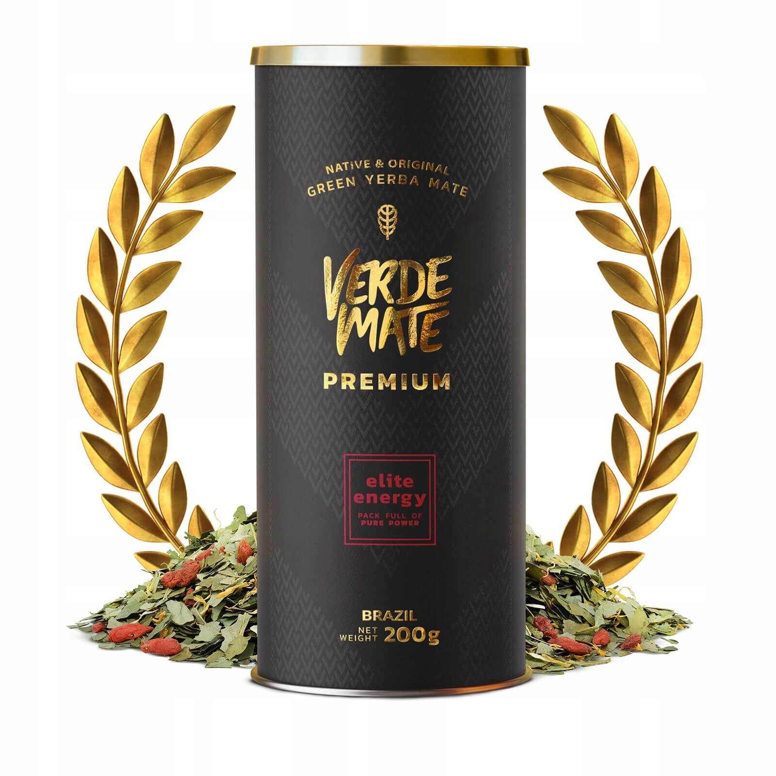 Yerba Mate Verde Mate Green Premium Elite Energy 0,2 kg 200 g Energie Guarana