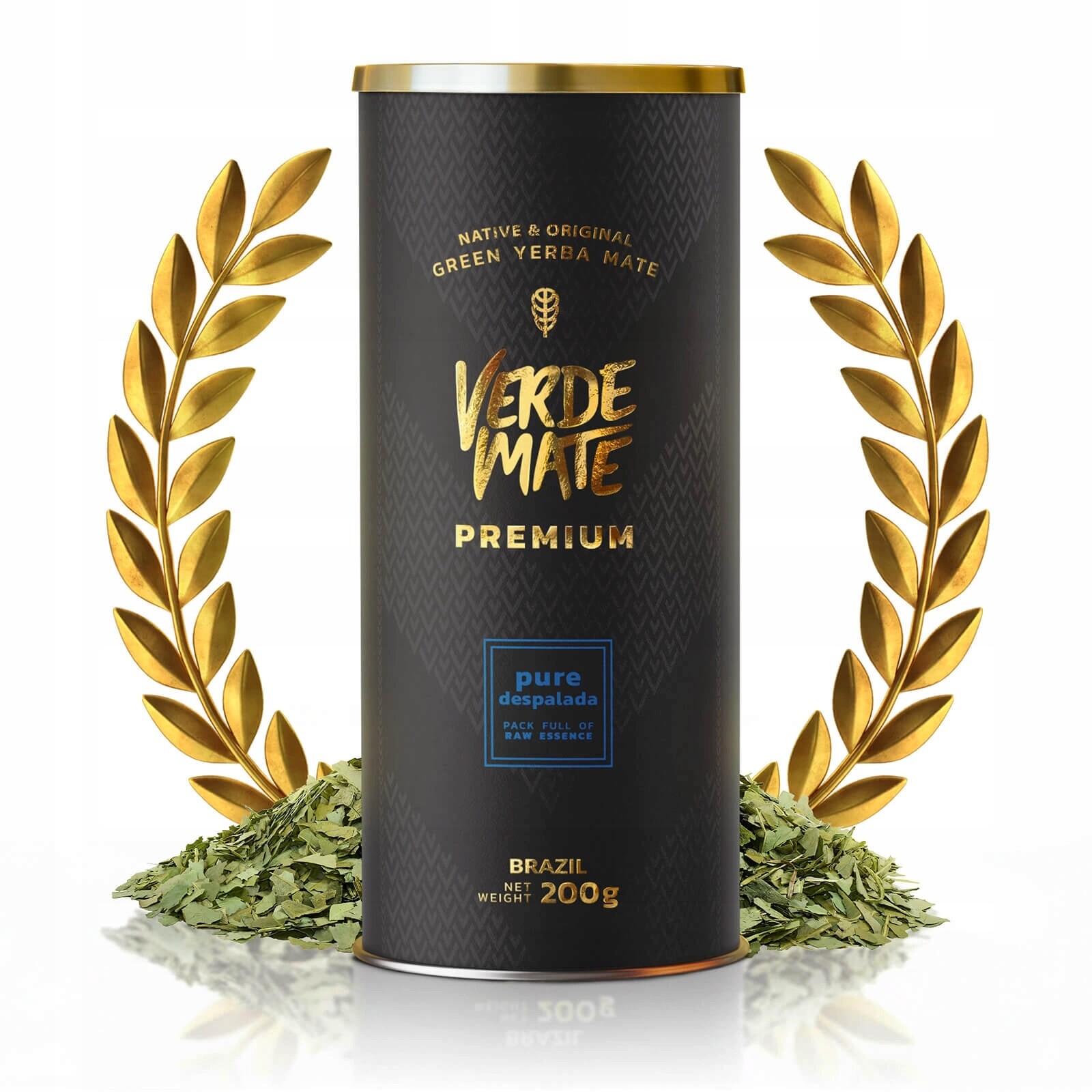 Yerba Mate Verde Mate Green Premium Pure Despalada 0,2 kg 200 g