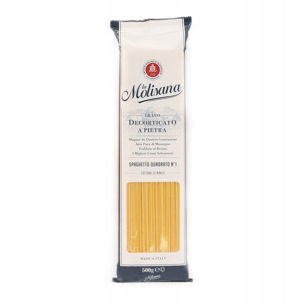 9X Těstoviny Spaghetto Quadrato Č. 1 500 g La Molisana.