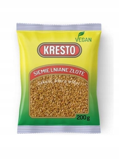 10 x Kresto lněné semínko zlaté 200 g