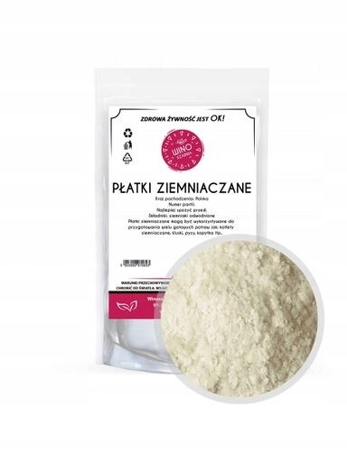 3x Winoszarnia Bramborové Vločky 1 kg Bramborové pyré 100% přírodní