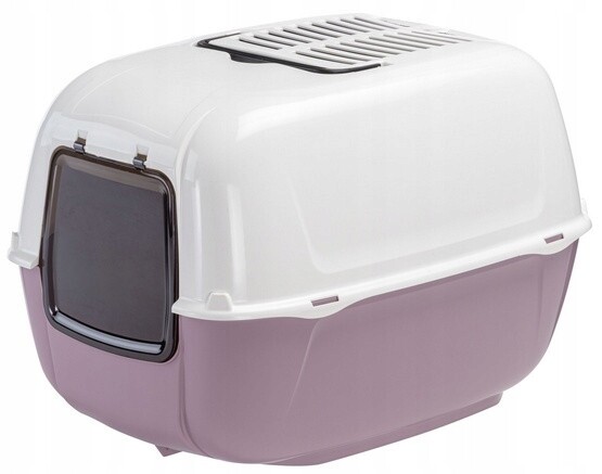 Ferplast Prima New Toaleta pro kočky bílo-lila [72053799EL]