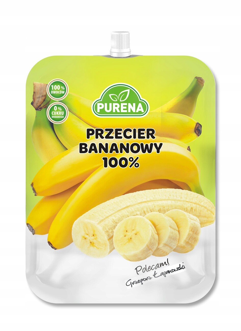 8x Pyré Banánové pyré 100% 350 g