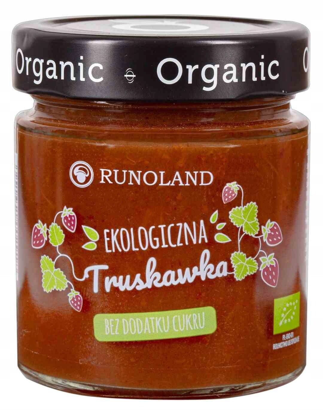 4X Runoland Džem z jahody B/c Bio 200 g