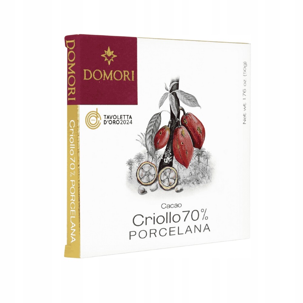 2x Domori tmavá čokoláda Criollo Porcelán 50 g