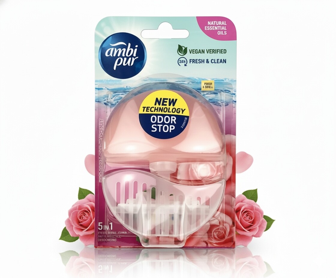 Ambi Pur 55 ml Divoká růže a Pink