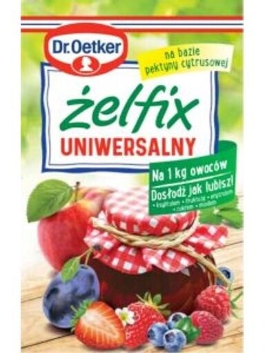 9 x Gelfix univerzální na bázi citrusového pektinu 20 g Dr.Oetker