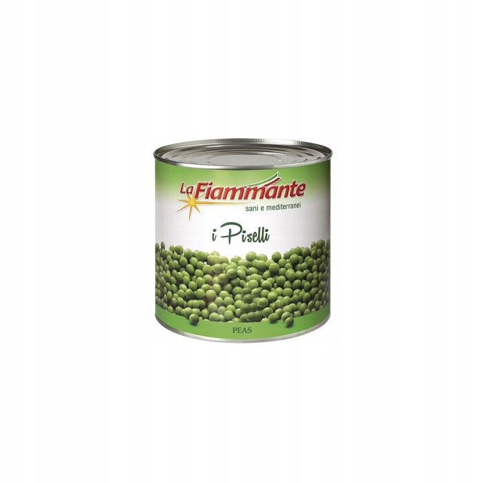 Hrášek v plechovce Piselli 400 g Fiammante