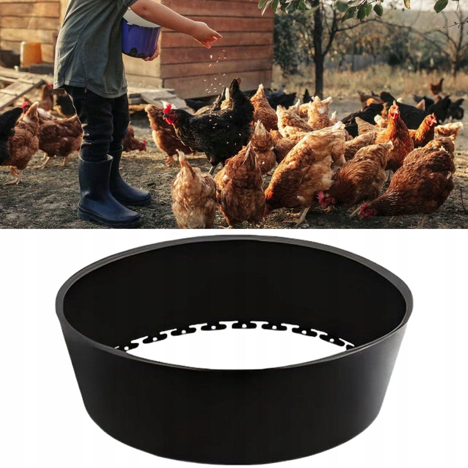 Písková Koupel Pro Kuřata S Vápnem, Velká Kapacita, Nastavitelný Průměr