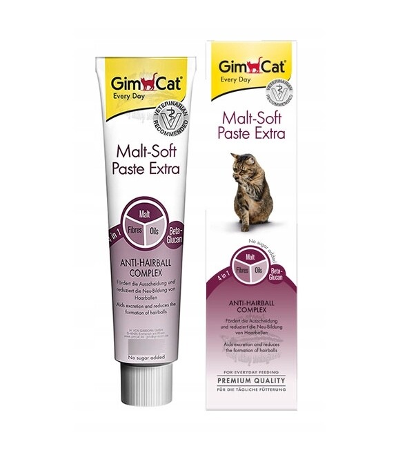 Odpuzující pasta GimCat Malt-Soft Paste Extra 100 g
