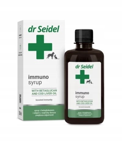 Dr Seidel Immuno Syrup 250 ml sirup na imunitu pro psa a kočku