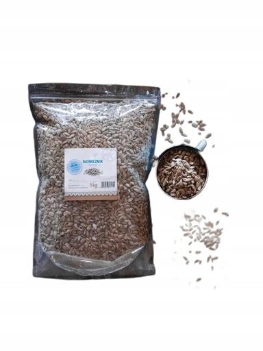 4x Slunečnicová semínka loupaná 1 kg Útulek Bukowina