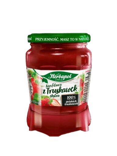 6 x Herbapol zavařenina z extra jahod 240 g