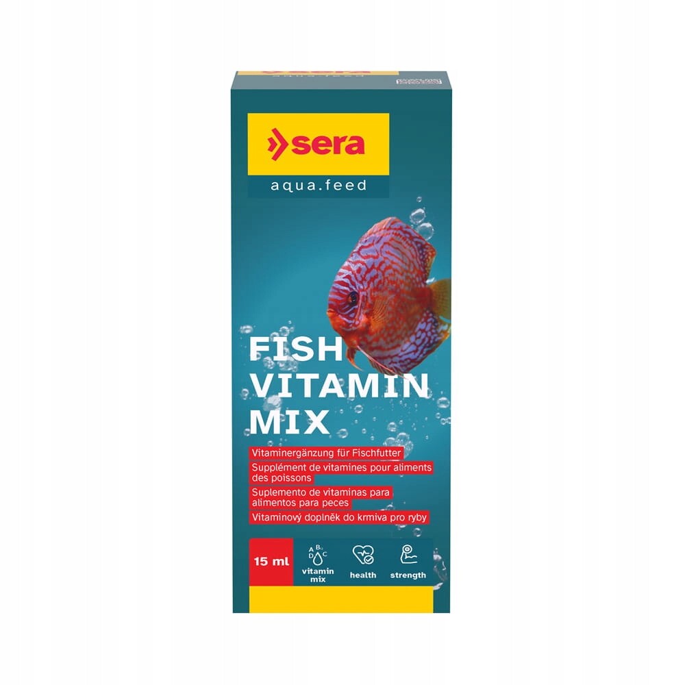 Sera Fish vitamin mix (fishtamin) 15 ml – vitamíny do akvária