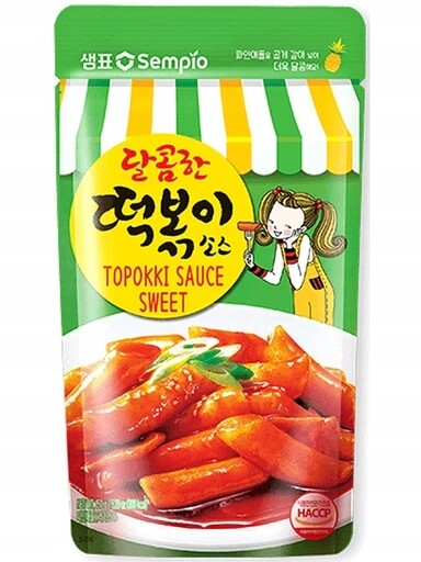 5 x Omáčka do topokki Sweet&Mild, sáček 150 g Sempio