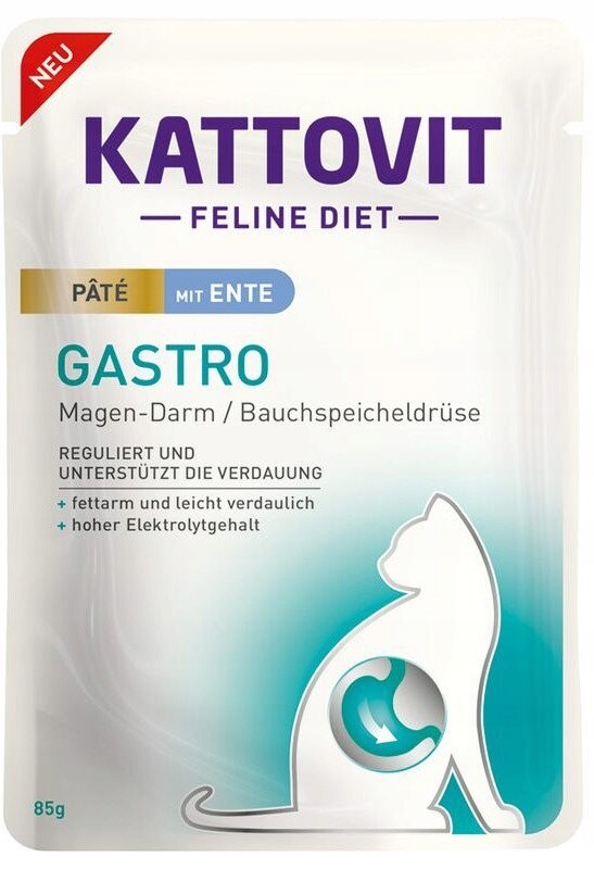 10 x Kattovit Gastro Paštika kachní 85 g