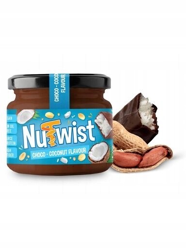 5x Nutura Ořechový krém Nutwist Choco-Coconut 250 g