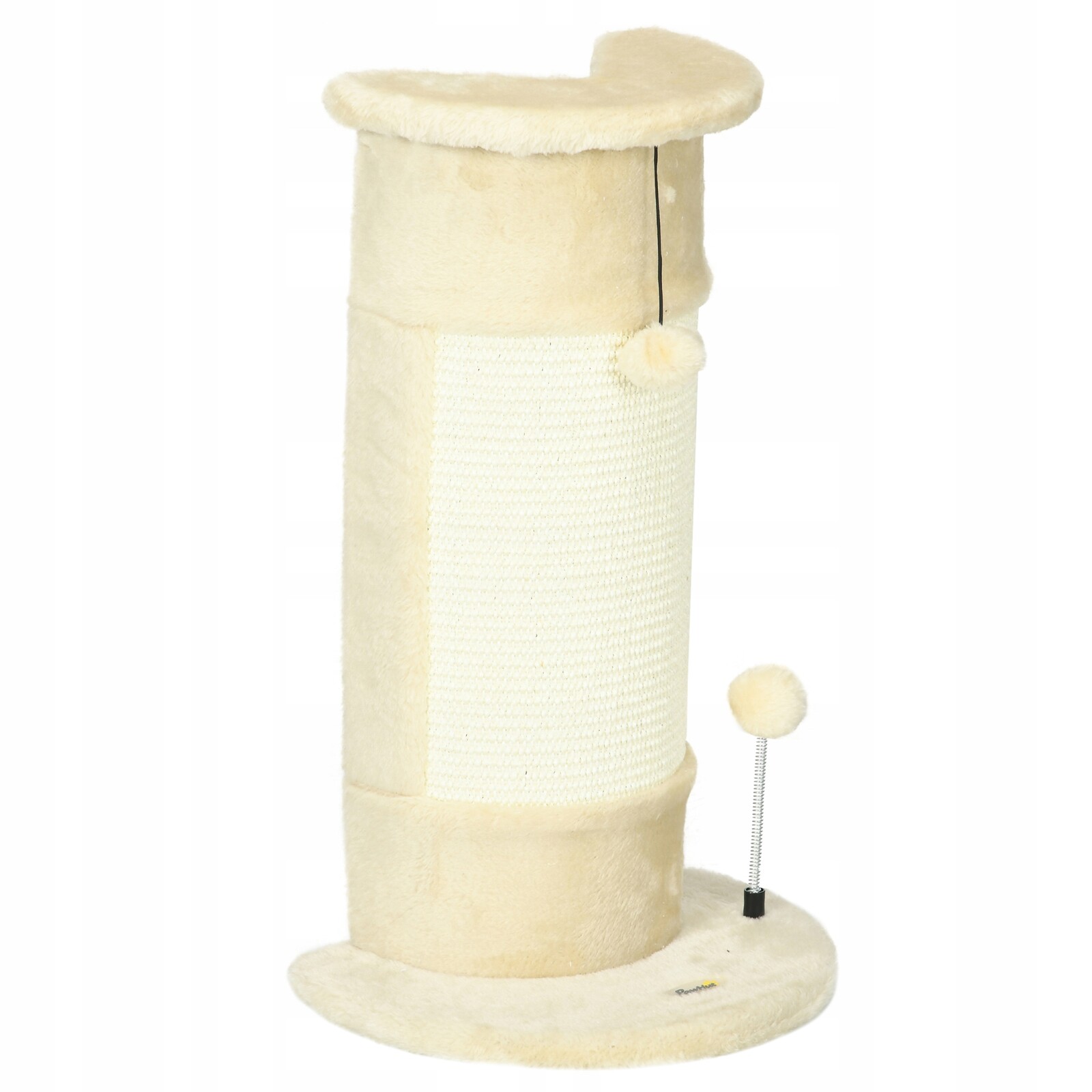 Krzysztof PawHut – Kratzbaum pro kočky s hračkami a stabilní základnou