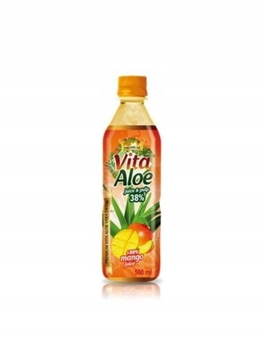 10x Vita Aloe Nápoj s aloe vera 38% Mango 500 ml