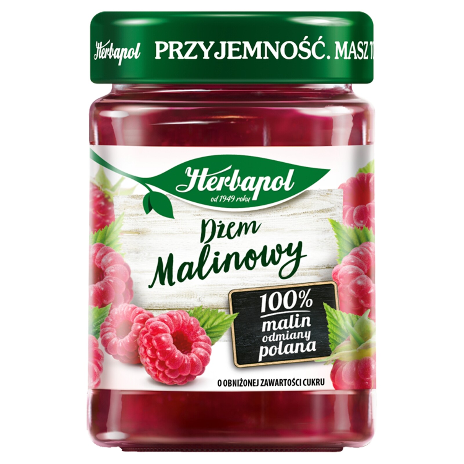 9X Herbapol Malinový džem 280 g