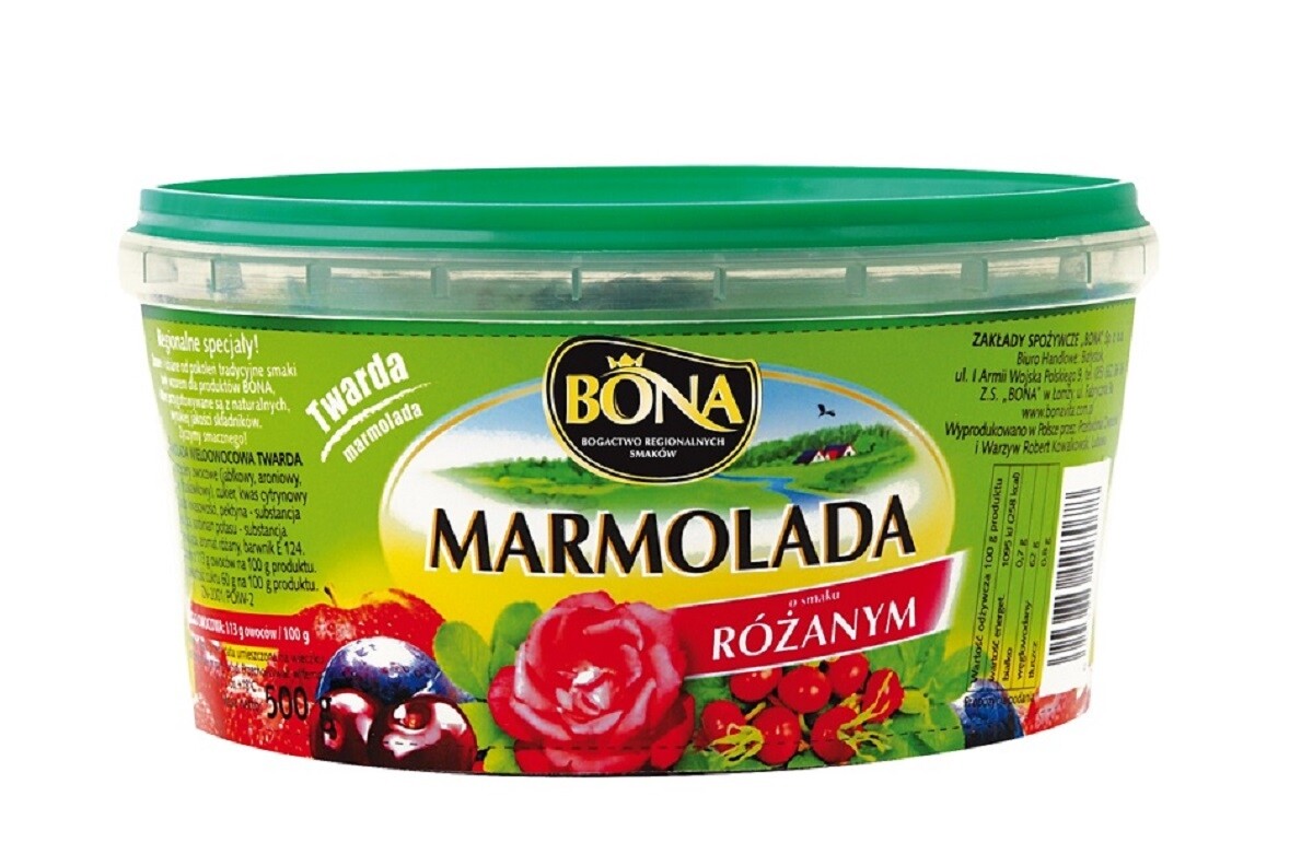 6X Bona Marmeláda Růžová 500G