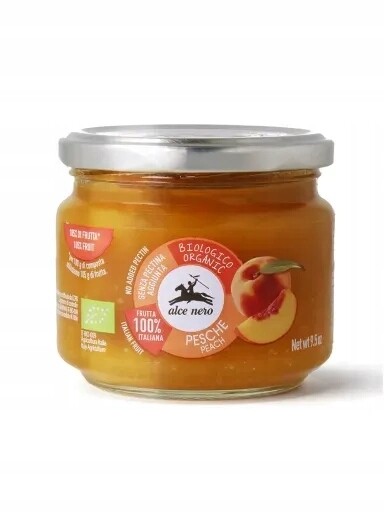 3X Broskvová pěna Bio 270 g Alce Nero