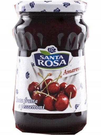 5X Santa Rosa Amarene 350g zavařenina třešňová italská