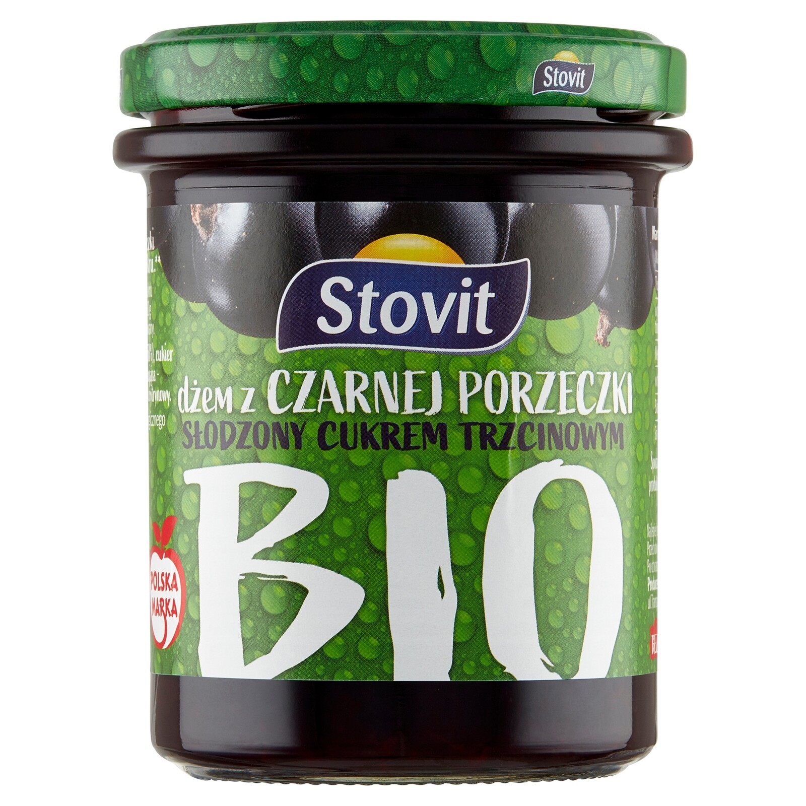 8X Stovit Džem černý rybíz Stovit Bio, 200 g