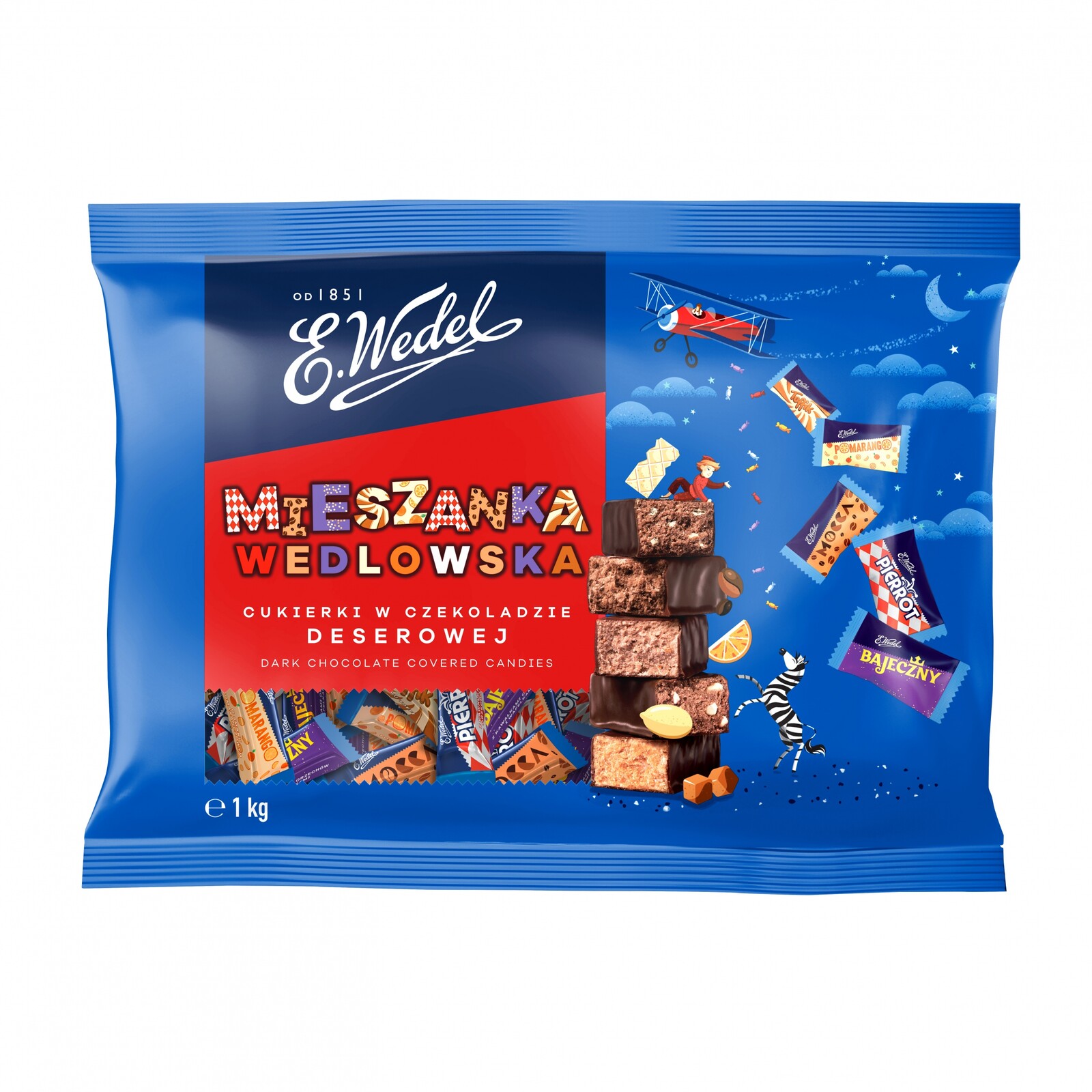 2x E.Wedel Vedlovská směs bonbóny 1 kg