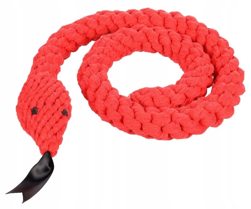 Flamingo Flocco Had Ze Šňůry Červený 95 cm