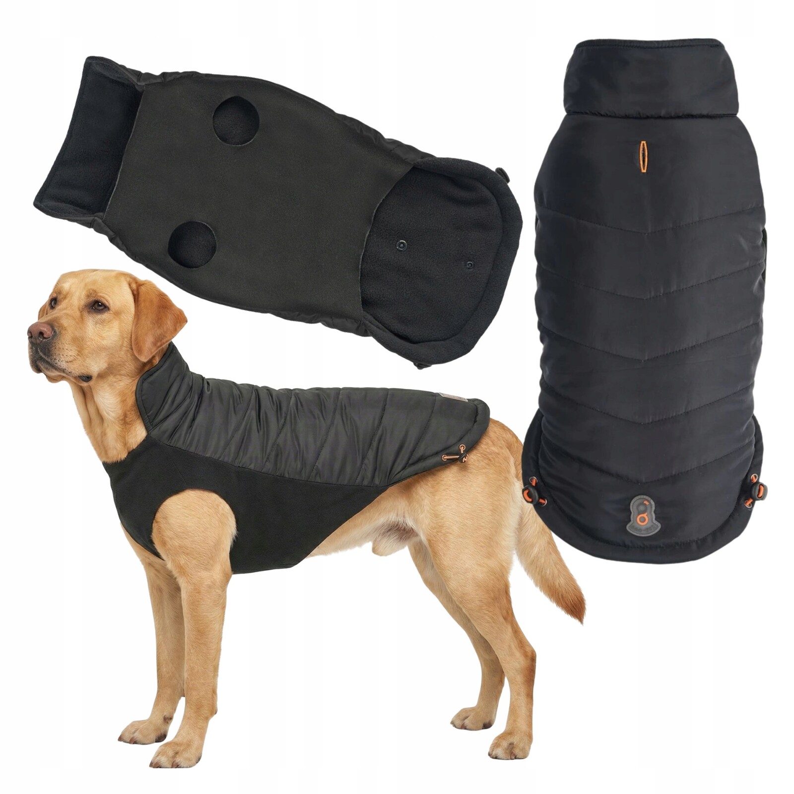 Oblečení pro velkého psa Zimní voděodolné, teplé, pružné Premium XXL