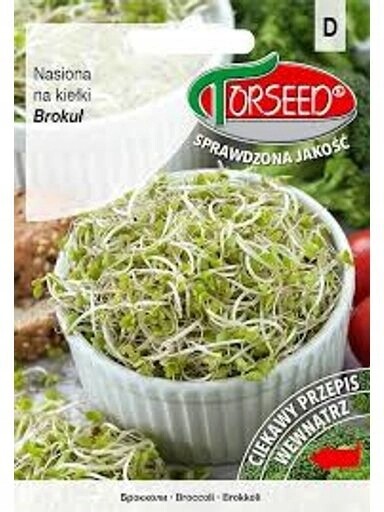 10 x Brokolice, typ Calabrese – hrubé, masité klíčky 10 g – Torseed