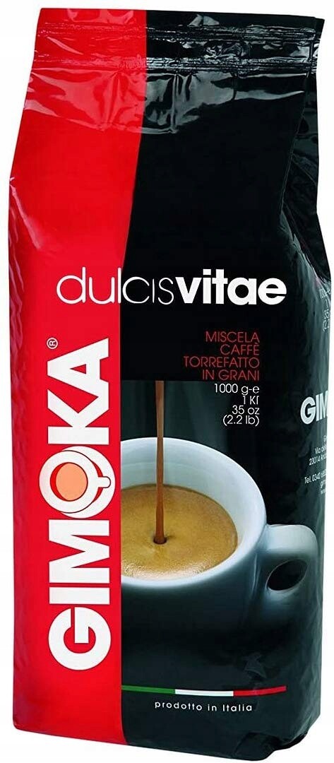 Káva zrnková Robusta Gimoka Dolcevita 1000 g