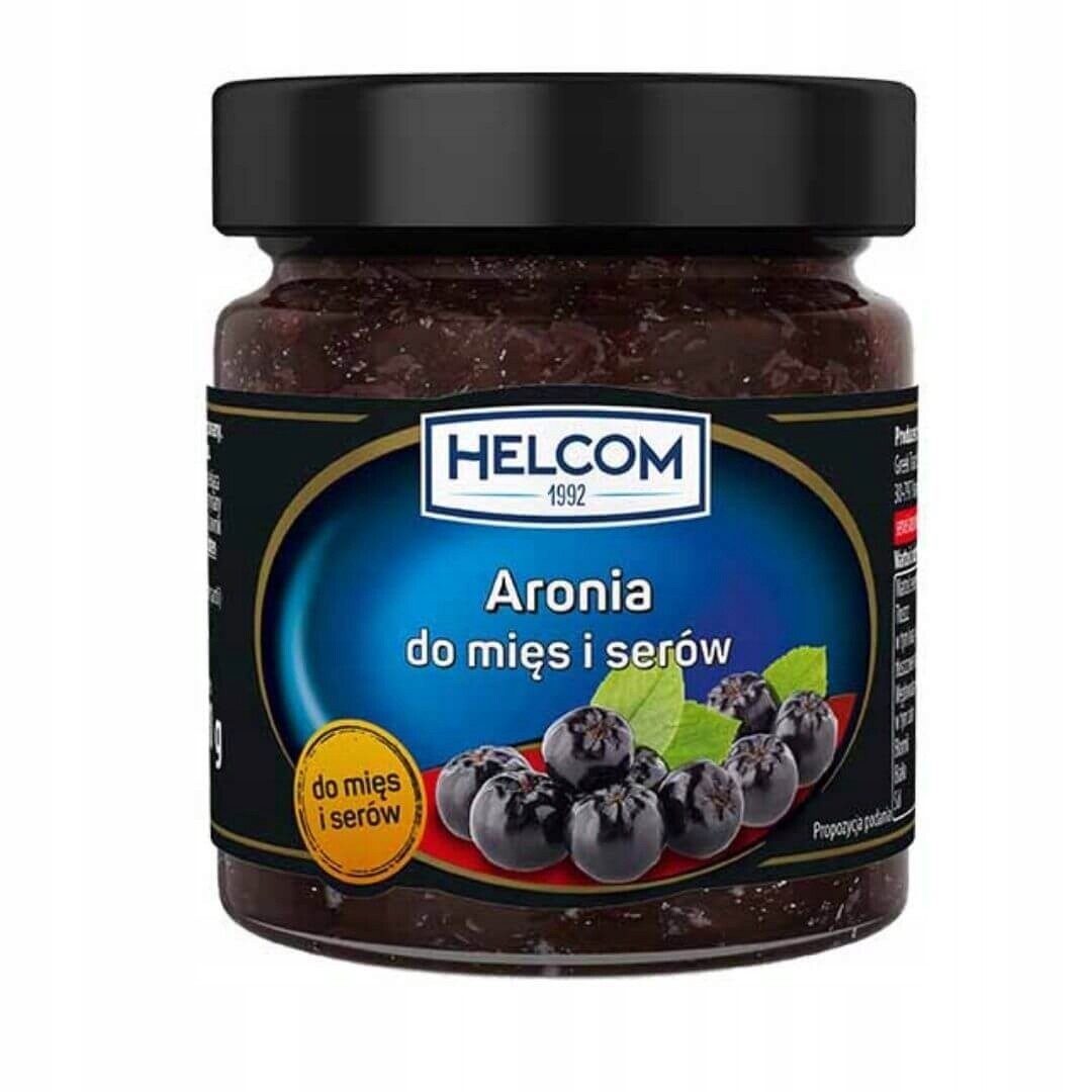 8X Aronia na maso a sýry 200 g Helcom sklenice