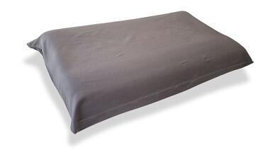Postelia Povlak na polštář NYRA, 60x45 cm, tmavě šedá