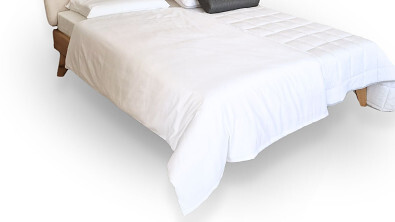 Postelia Povlečení na přikrývku ENIX, 140x200 cm, bílá