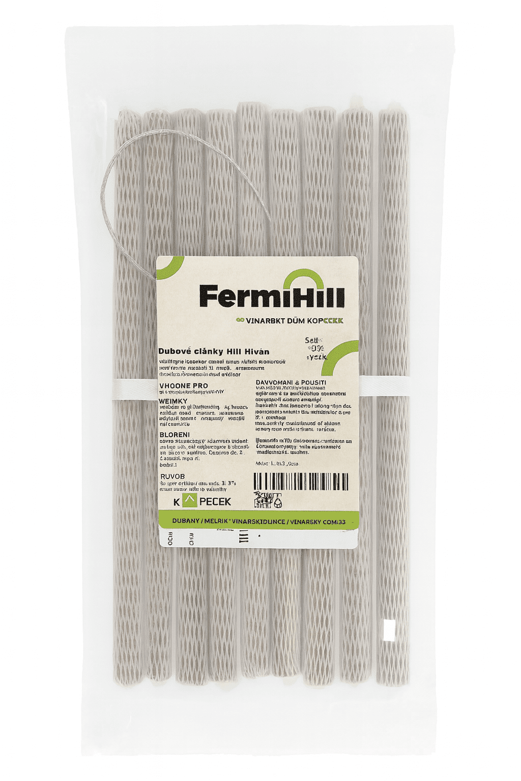 Dubové články Hill Hivan - set 9ks tyček