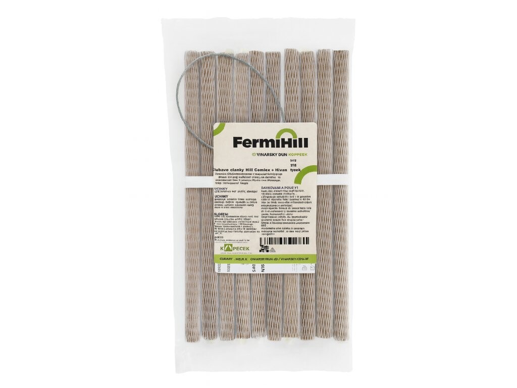 Dubové články Hill Comlex + Hivan - set 9ks tyček