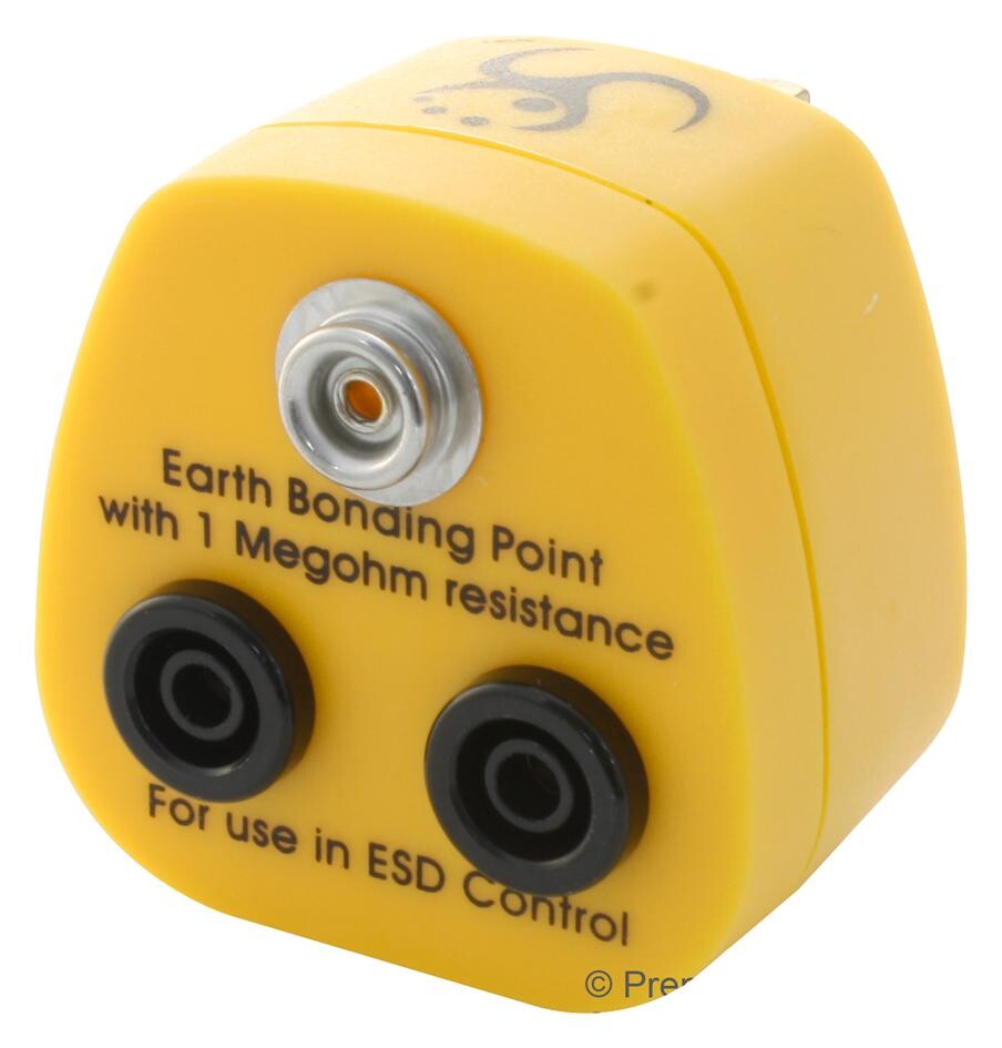 Multicomp Pro 070-0012 Earth Bonding Plug, Uk, 1X10Mm Studs