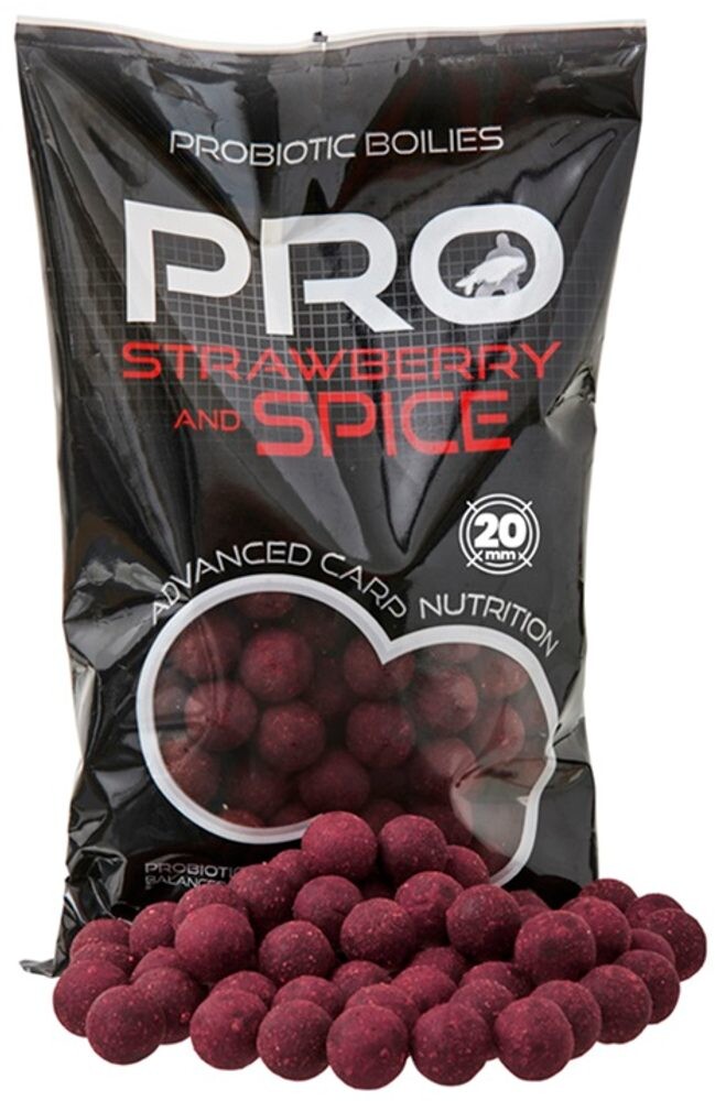 Starbaits Boilies Pro Strawberry Spice 800g - 24mm