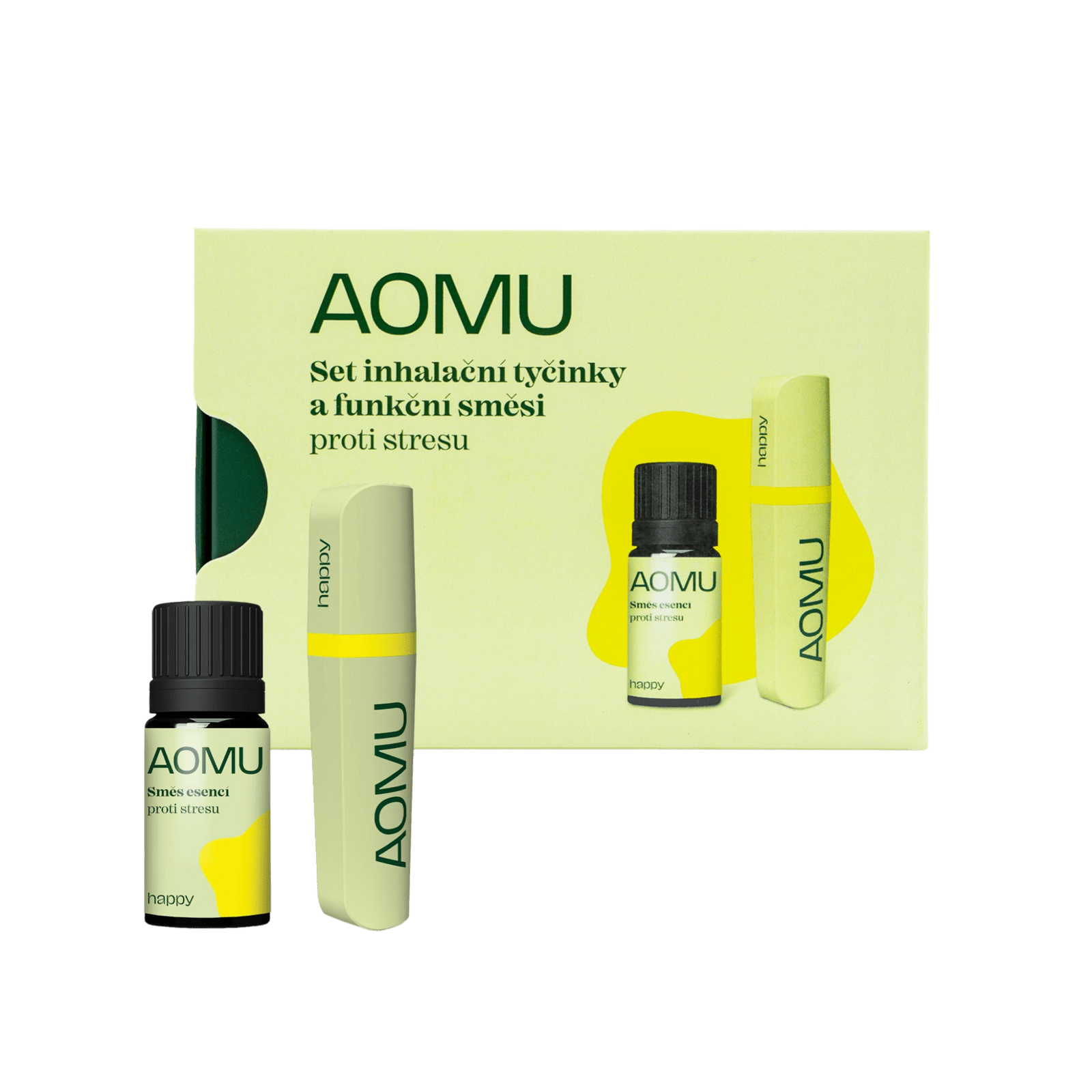 AOMU Happy - zvýhodněný set proti stresu